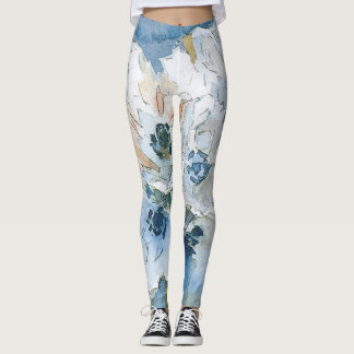 Blommor av Vrubel Leggings