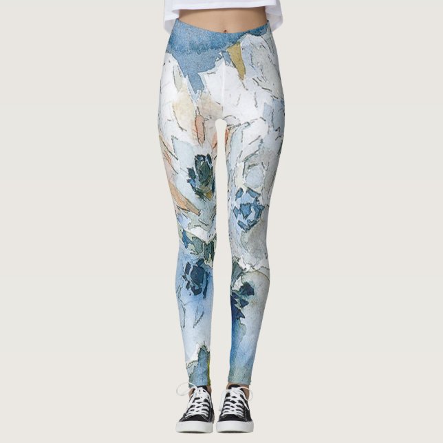 Blommor av Vrubel Leggings (Framsida)