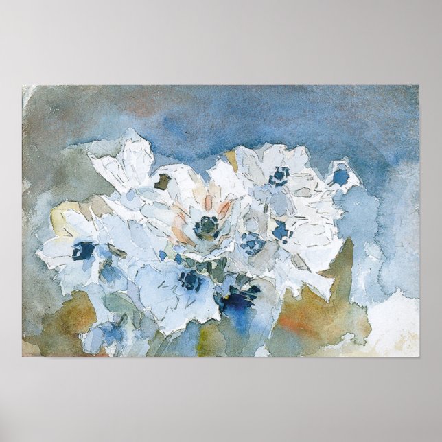 Blommor av Vrubel Poster (Framsidan)