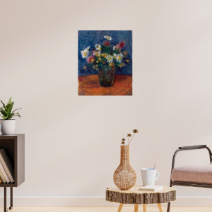 Blommor av William James Glackens Poster
