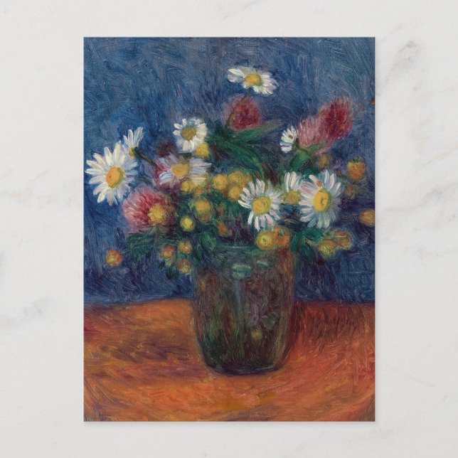 Blommor av William James Glackens Vykort (Framsida)