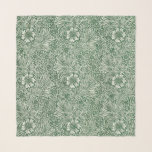 Blommor av william morris marigold grönt blommigt sjal<br><div class="desc">William Morris designade Marigold-textilier mönster 1875. Mönster har en blommigt marigold blomskonst i grönt och visar vackra marigold-blommor.</div>