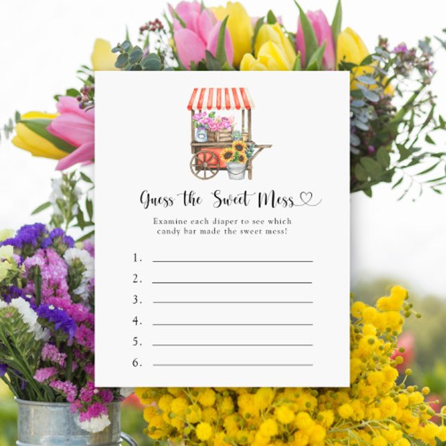 Blommor, babydusch - Gissa det svenska  spelet (Skapare uppladdad)