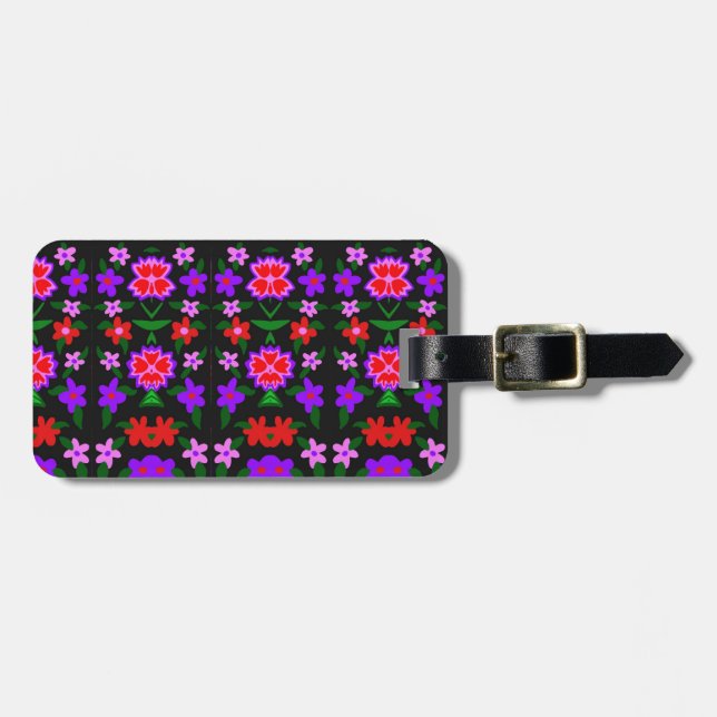 Blommor Bagagebricka (Horisontell Framsida)