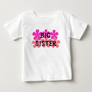 Blommor Big Sister Tee Shirt