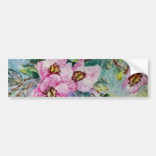 Blommor Bildekal