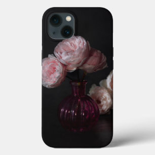 Blommor Blek Rosa Peonies i Vas