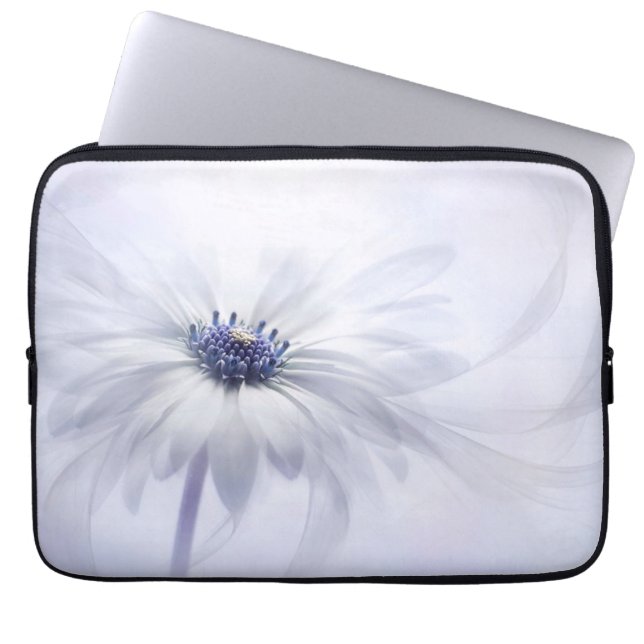 Blommor | Blekens Lila blomma Laptop Fodral (Framsidan)