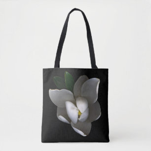 Blommor Blommar av vita Magnolia Tygkasse