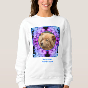 Blommor Blommar Ram tonade Skapa eget foto T Shirt