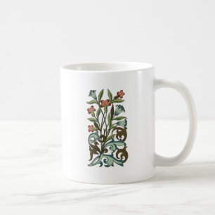 Blommor Blommigt Tapet Art nouveau Söt Kaffemugg