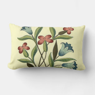 Blommor Blommigt Tapet Art nouveau Söt Lumbarkudde