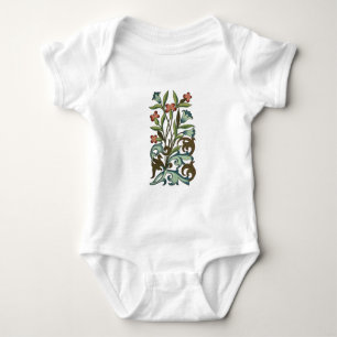 Blommor Blommigt Tapet Art nouveau Söt T-shirt