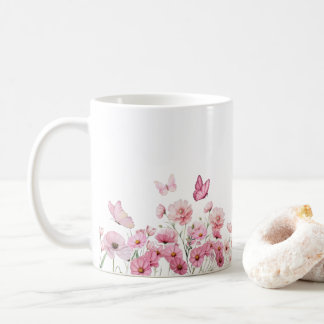 blommor blommor kaffemugg