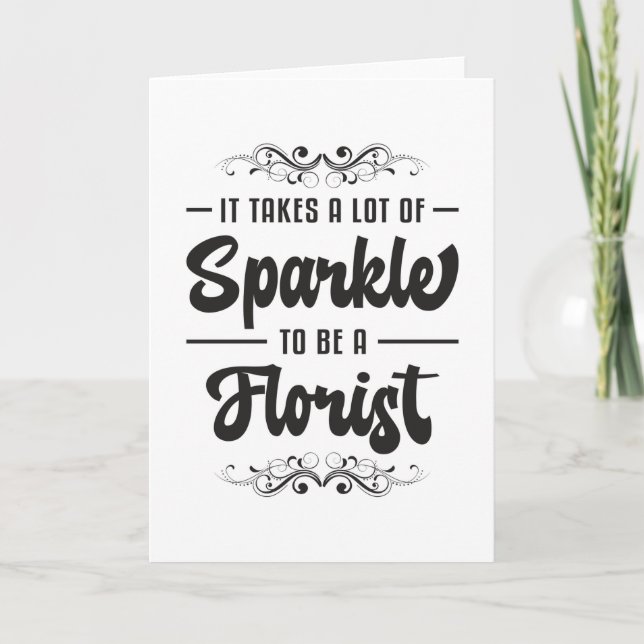 Blommor blomsterplantor Gardener Funny Gift Kort (Framsida)