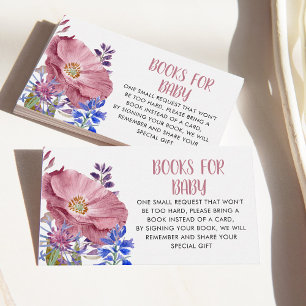 Blommor Böcker För Bebis Följesedel Tilläggskort