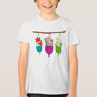 BLOMMOR: Botaniska trion i Hanging Planters T Shirt