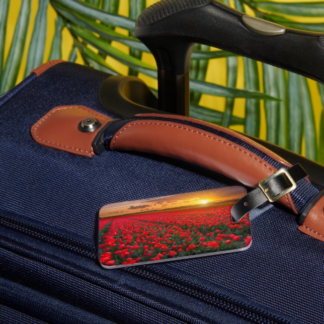 Blommor | Botaniskt Garden Holland Bagagebricka (Framsida Insitu 3)