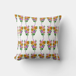 blommor bouquet kudde