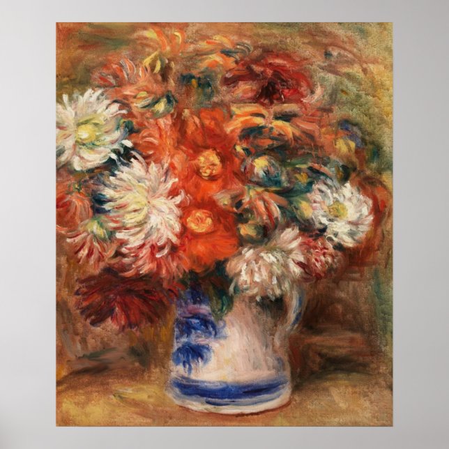 Blommor Bouquet Poster (Framsidan)