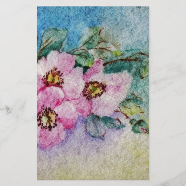 Blommor Brevpapper (Framsida)