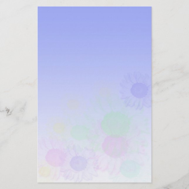 blommor brevpapper (Framsida)