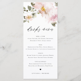 blommor Bröllop Drinka Meny