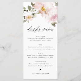 blommor Bröllop Drinka Meny