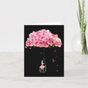 Blommor - Bröstcancer - medvetandegörande om bröst Kort
