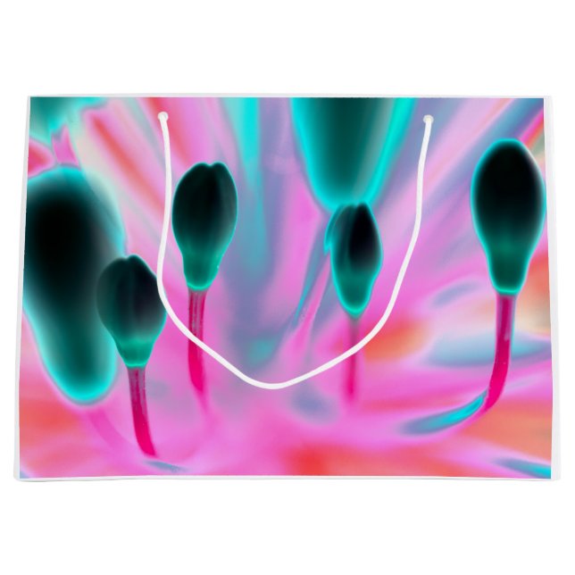 Blommor Buffertar Blommigt Fantasy Design Gift Bag (Framsidan)