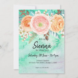 Blommor, bukett för tillfällen inbjudningar