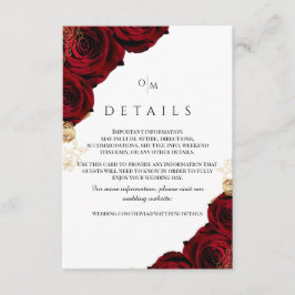 Blommor Burgundy Röd ros-skåp Tilläggskort