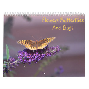 Blommor, Butterflies & Kryp Calendar Kalender