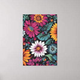 Blommor Canvas Art