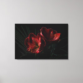 Blommor Canvastryck