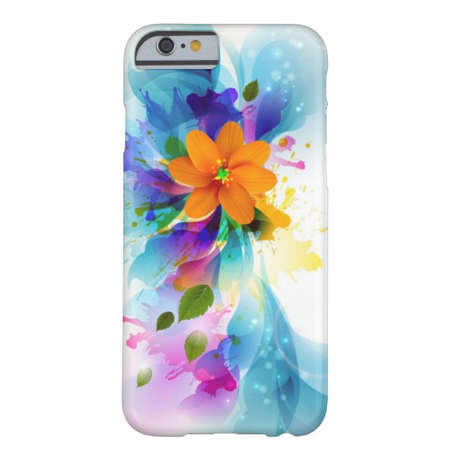 Blommor Case-Mate iPhone Skal (Baksidan)