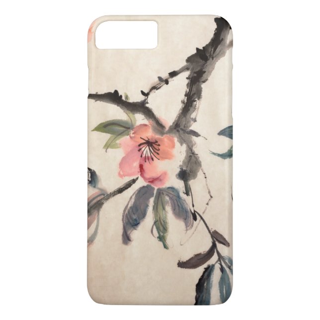 Blommor Case-Mate iPhone Skal (Baksida)