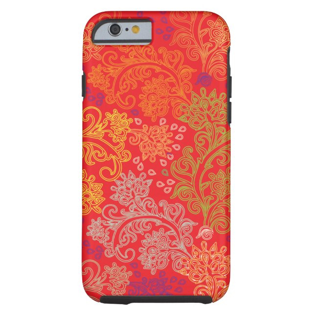 Blommor Case-Mate iPhone Skal (Baksidan)