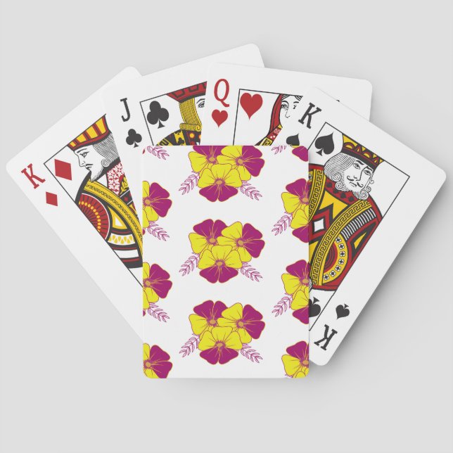 blommor casinokort (Baksidan)