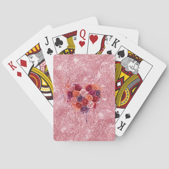 Blommor Casinokort (Baksidan)