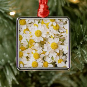Blommor Chamomiles Julgransprydnad Metall