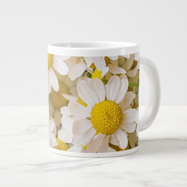 Blommor | Chamomiles Jumbo Mugg (Framsida höger)