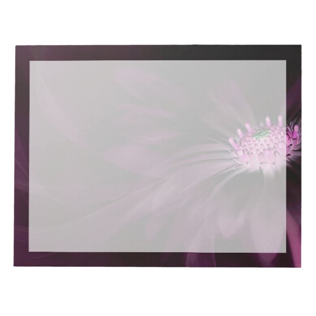 Blommor | Daisy för Lila Anteckningsblock (Framsida)