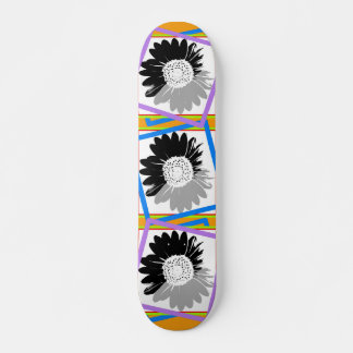 Blommor Deck Skateboard Bräda 20 Cm