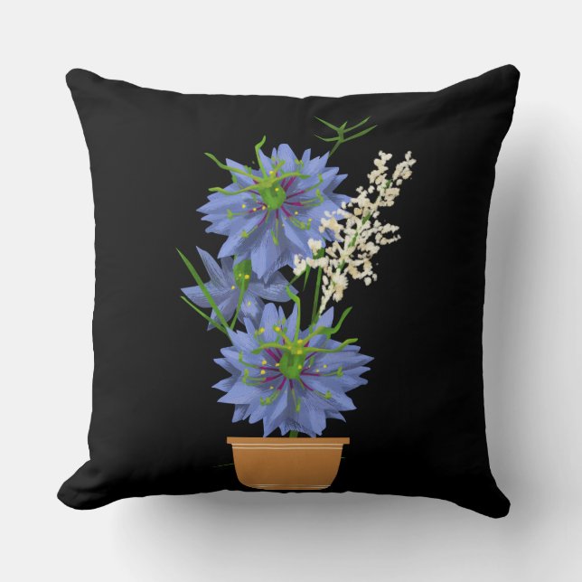 blommor, dekoration kudde (Framsida)