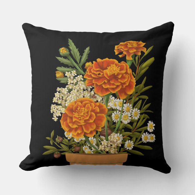 blommor, dekoration kudde (Framsida)