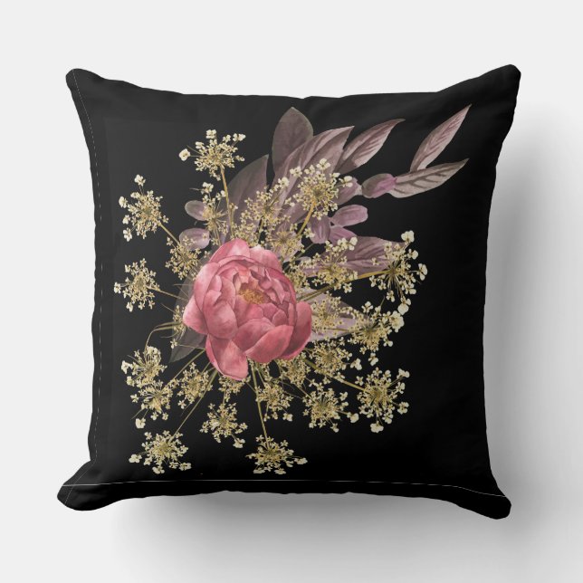 blommor, dekoration kudde (Framsida)