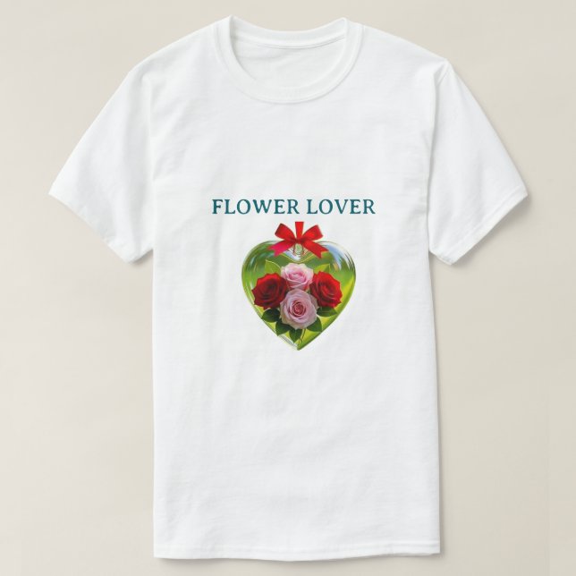 BLOMMOR DESIGN T-SHIRT (Design framsida)