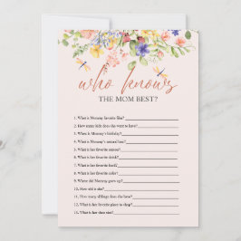 Blommor Dragonfly BABY SHOWER VEM DIGITAL Inbjudningar