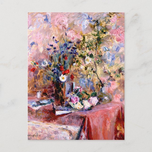 Blommor, Édouard Vuillard   Vykort (Framsida)